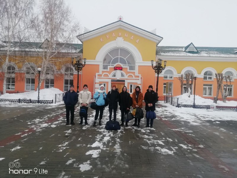 Поездка на очный этап олимпиады Будущее Сибири-2023